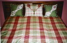 Plaid pattern Comforter