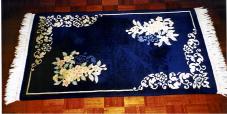 Navy/Floral Rug